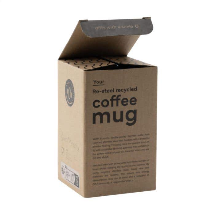 Mug isotherme | Acier inoxydable recyclé | 380 ml | Double paroi