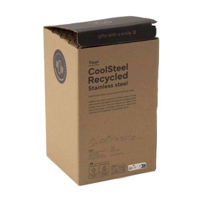 Rafraîchisseur à vin CoolSteel | Acier inoxydable recyclé | Double paroi