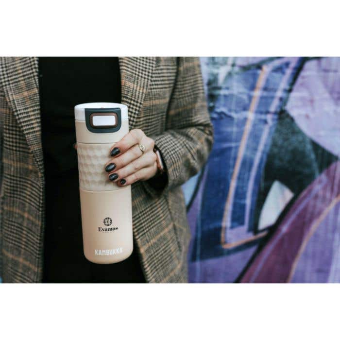 Kambukka® Gobelet isotherme | 500 ml | Inox sous vide | Couvercle 3-en-1