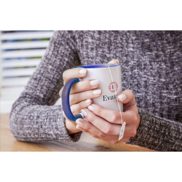 Mug | Céramique | 350 ml | Intérieur coloré