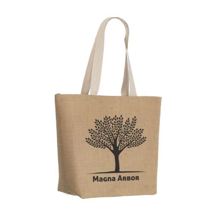 Sac de transport | Jute | Laminé | 25 l