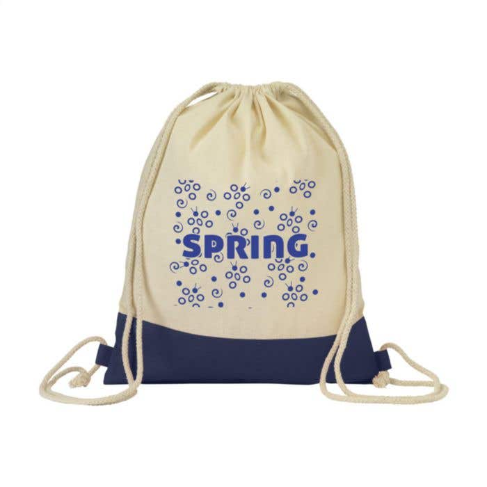 Sac à dos | Coton | 8 l | Insert coloré