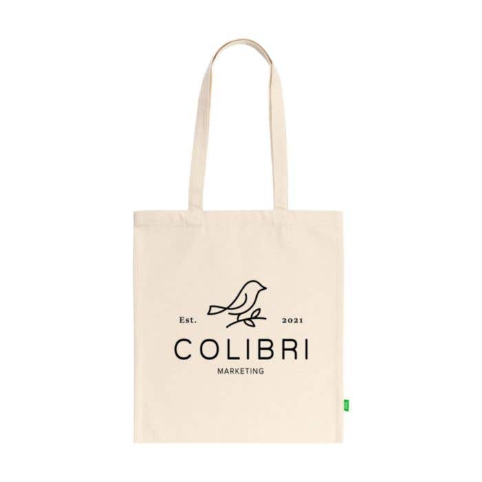 Sac Organic | 8 L | Toile | 320 g/m² | Longues anses