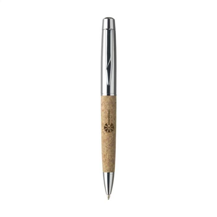 Stylo à bille | Liège | Mécanisme rotatif | Cassette incluse