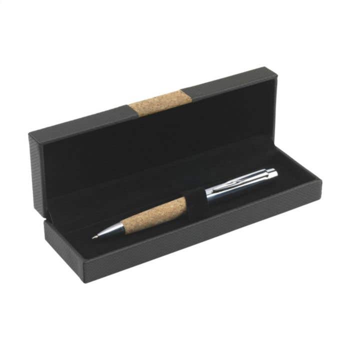 Stylo à bille | Liège | Mécanisme rotatif | Cassette incluse