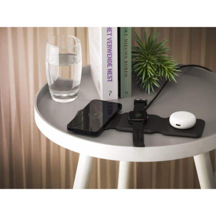 Chargeur sans fil 3-en-1 | Recyclé | Pliable