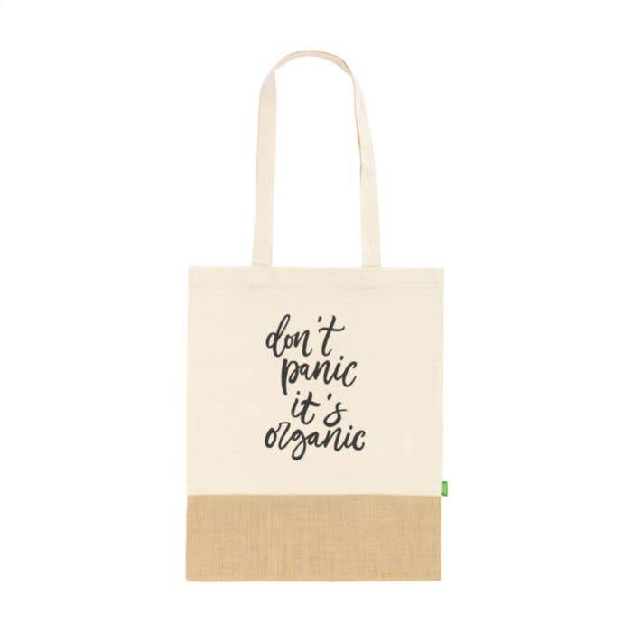 Shopper | Coton biologique et jute | 8 l