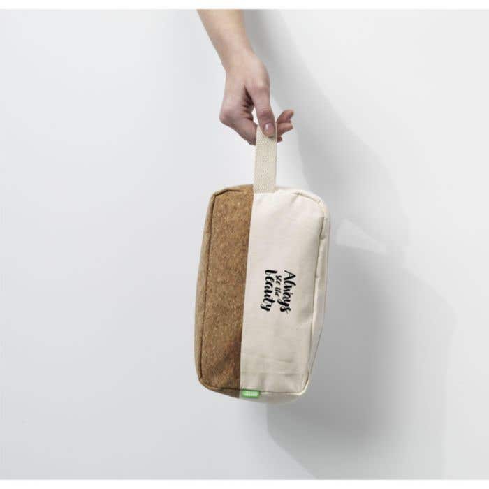 Trousse de toilette CosCork Eco | Toile | Dragonne