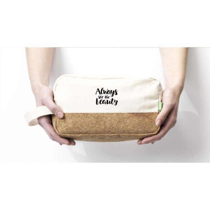 Trousse de toilette CosCork Eco | Toile | Dragonne
