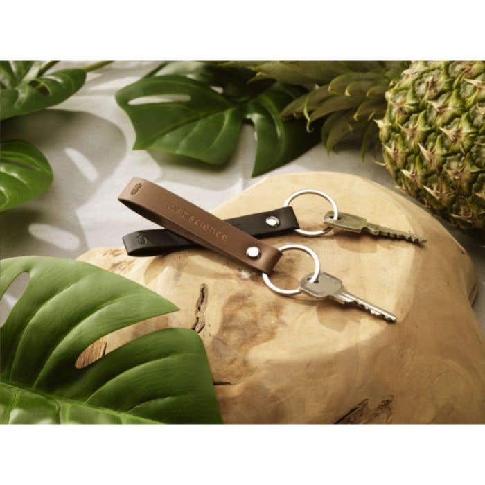 Porte-clés | Cuir vegan | Fibre d'ananas
