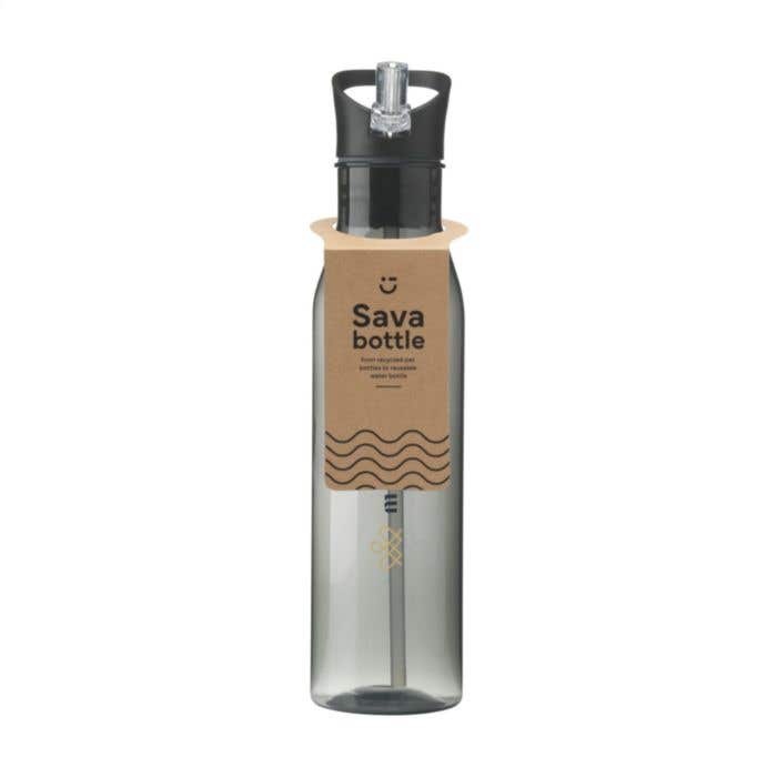 Gourde | RPET recyclé | 720 ml | Paille pliable