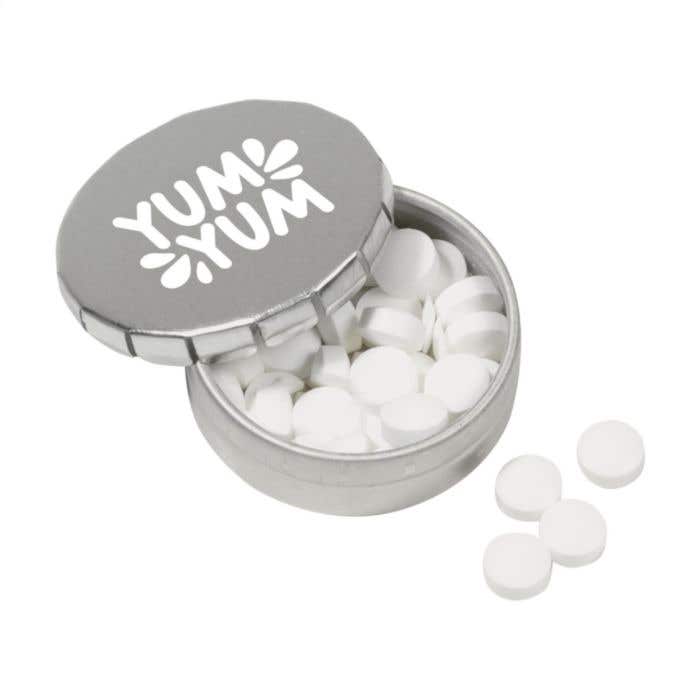 Boîte de menthes | 12 grammes | Système à pression et clic