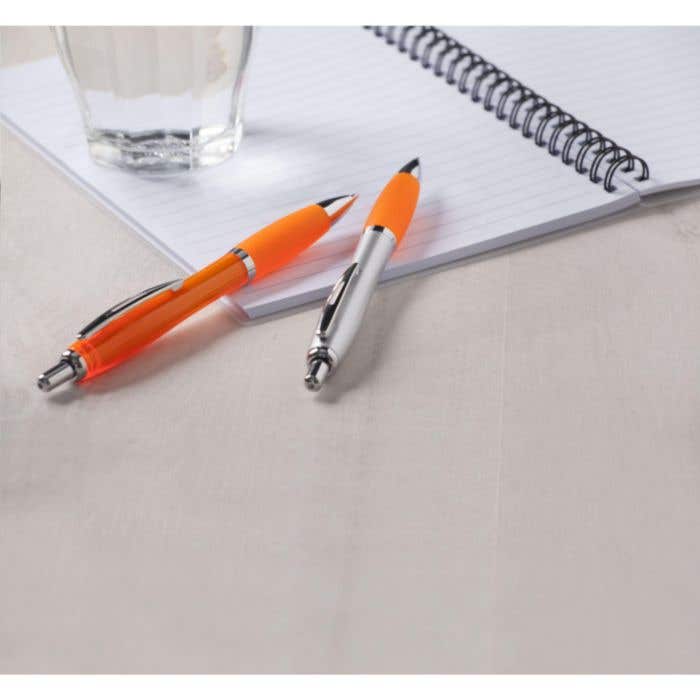 Stylo à bille Athos | Transparent | Clip en métal