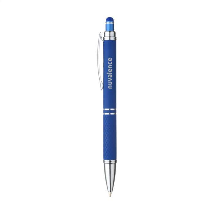 Stylo à bille Luna | Soft Touch | Pointeur écran tactile