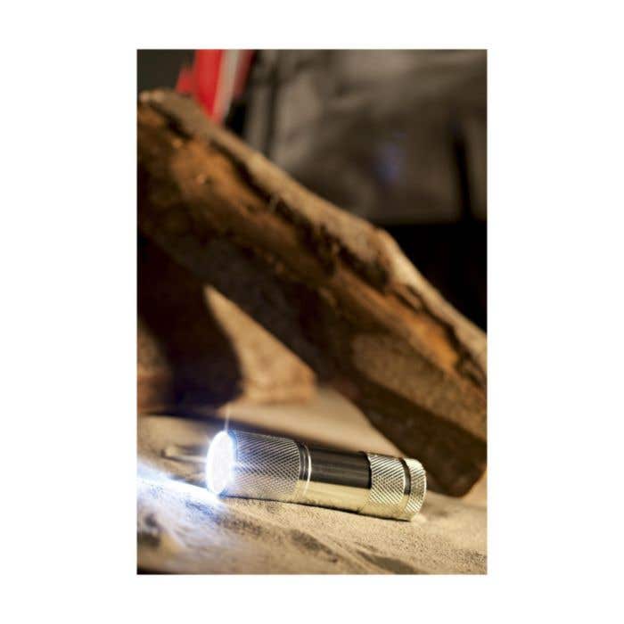 Stylo à bille lampe LED | Aluminium | Encre bleue