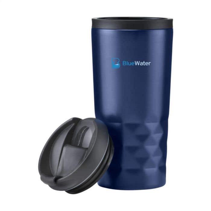 Mug isotherme | Inox | 300 ml | Motif diamant