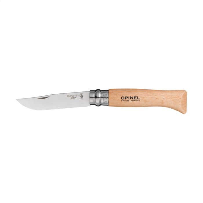 Couteau de poche Opinel Inox N° 08 | Bois | Acier Sandvik