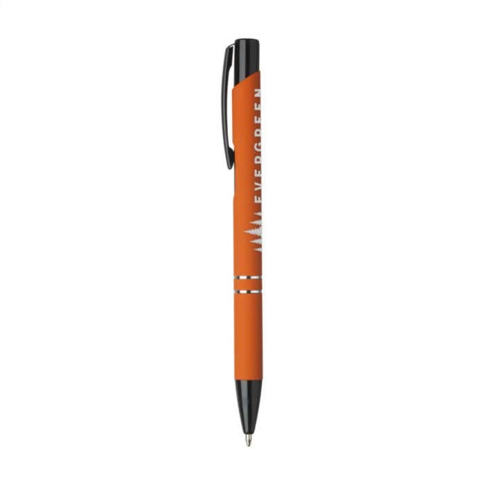 Stylo à bille Ebony Rubberised | Finition caoutchouc