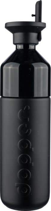 Gourde Dopper Insulated Black 580 ml + Flip Straw