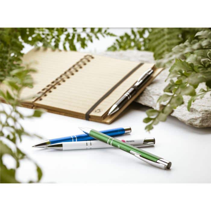 Stylo à bille | Aluminium recyclé | Clip en métal