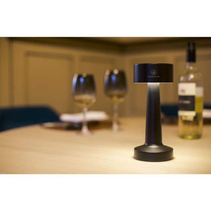 Lampe de table Wooosh | Recyclé | Rechargeable | 3 modes d'éclairage