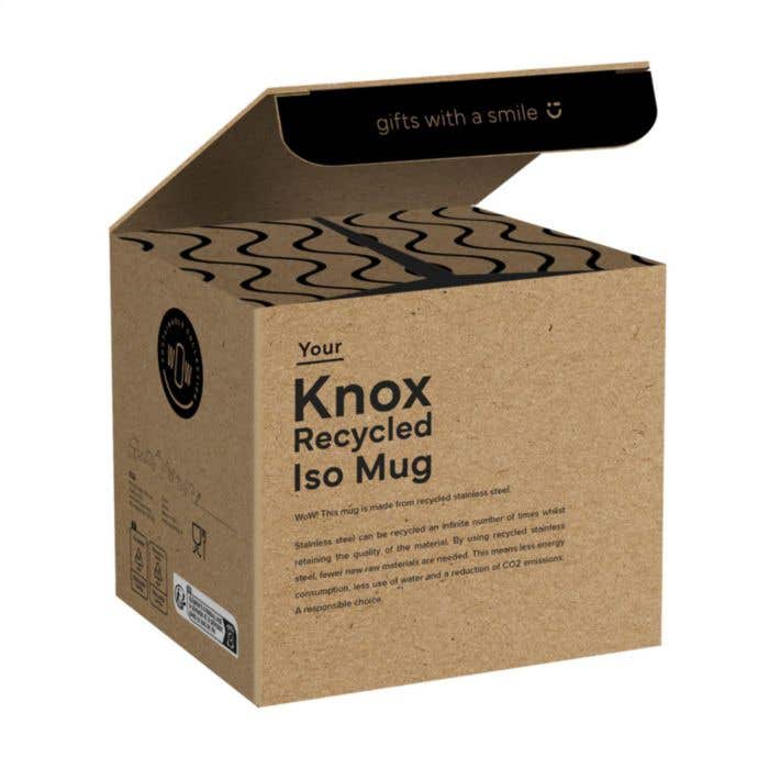 Gobelet isotherme | Inox recyclé | 300 ml | Empilable