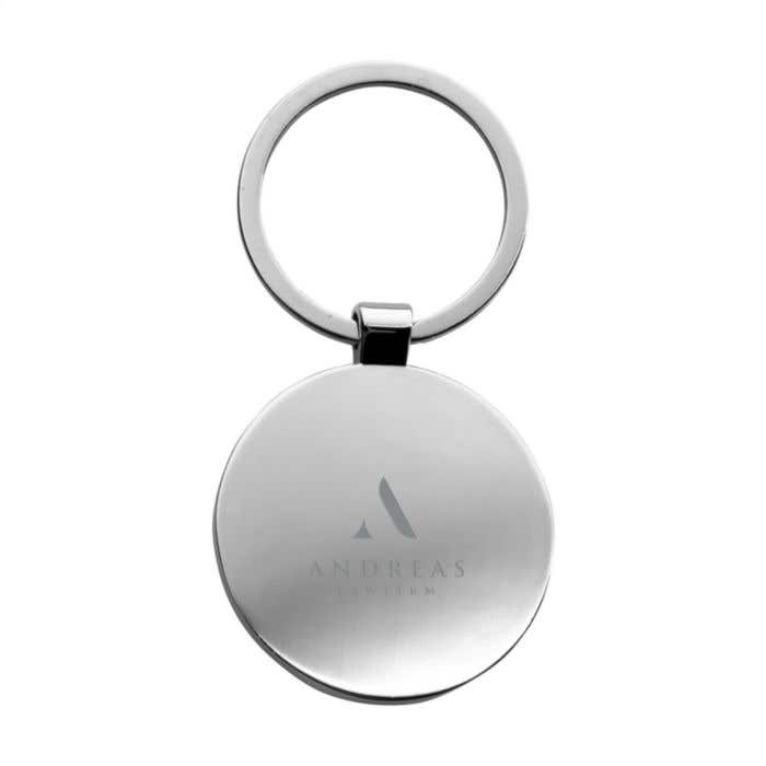 Porte-clés | Bambou | Métal brillant