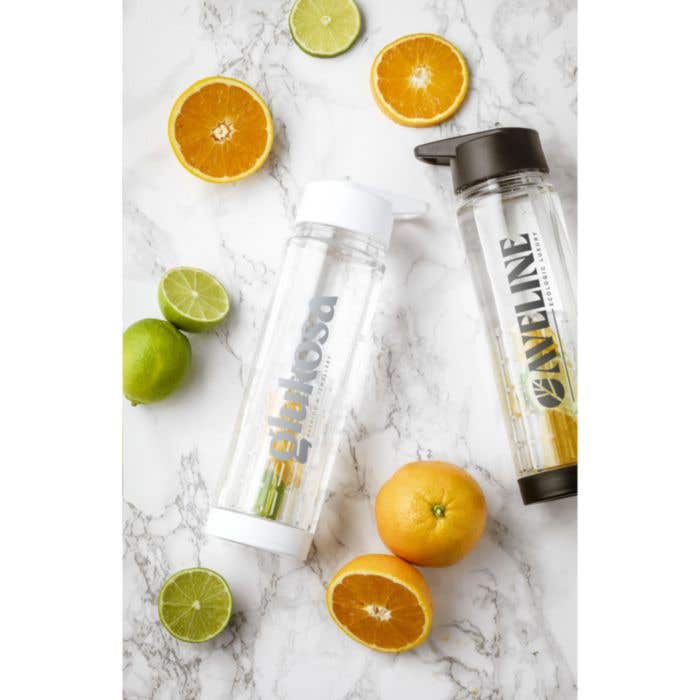 Bouteille d'eau avec infuseur | 700 ml | Bec verseur rabattable