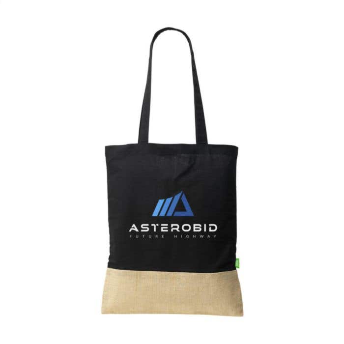 Sac de transport | Coton biologique & jute | 8 l