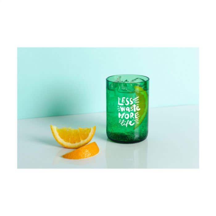 Rebottled® | Set de verres | Verre recyclé | 2x 330 ml