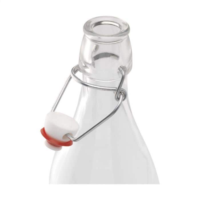 Bouteille à étrier | Verre | 1 litre