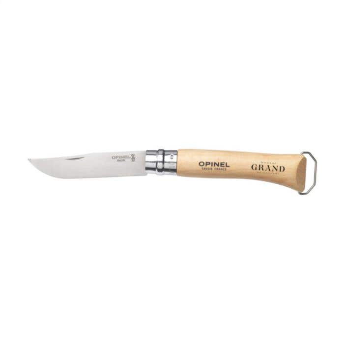 Opinel | Couteau de poche avec tire-bouchon | Acier inoxydable | Bois de hêtre