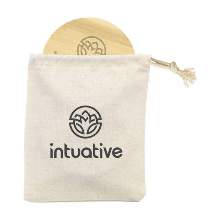 Dessous de verre | Bambou | Lot de 4 pièces | 10 cm