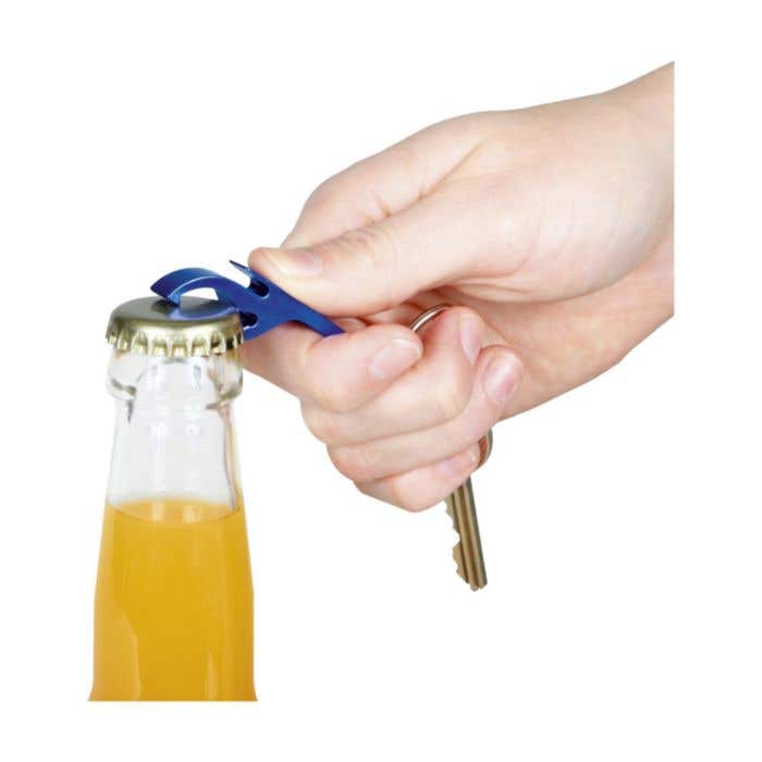 Porte-clés avec ouvre-bouteille | Aluminium