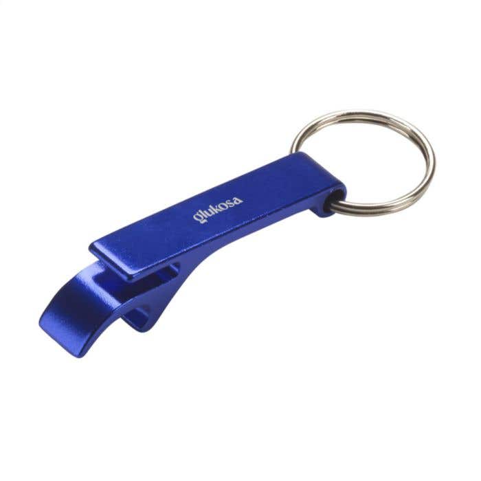 Porte-clés avec ouvre-bouteille | Aluminium
