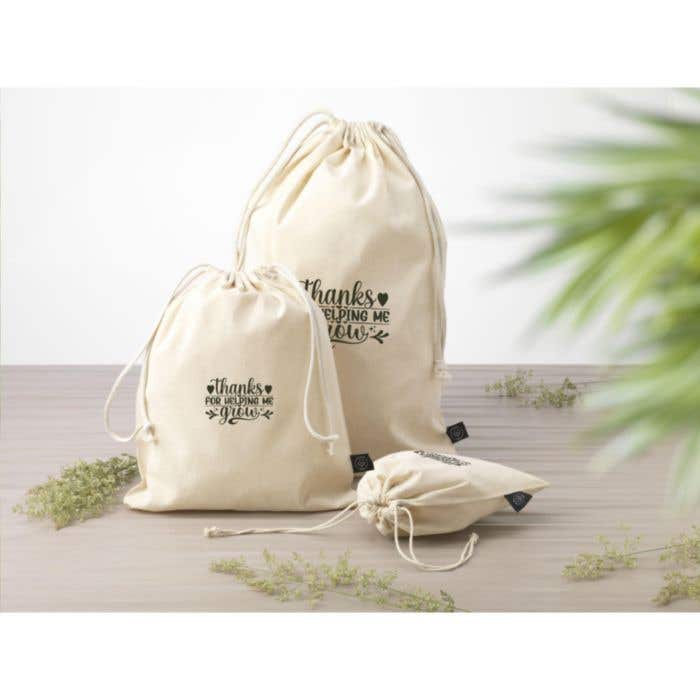 Sachet cadeau | Coton recyclé | 500 ml