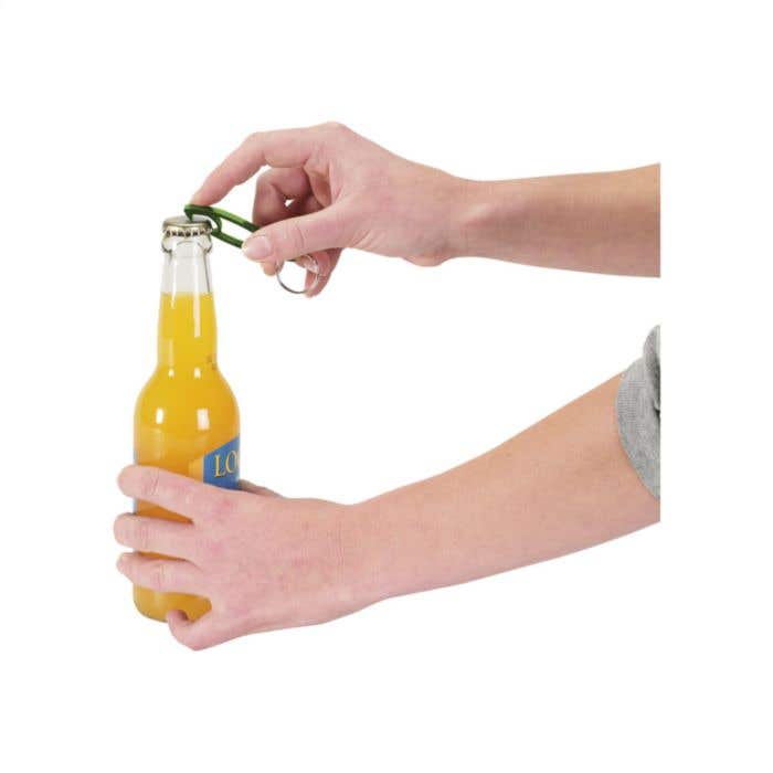 Porte-clés avec ouvre-bouteille | Aluminium