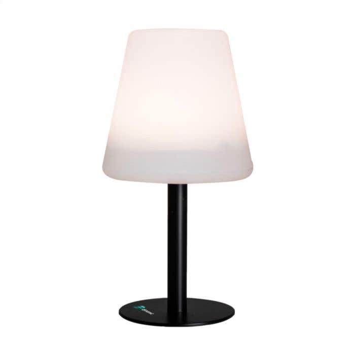 Lanterne tempête | Verre et plastique | 21 cm | Bougie incluse