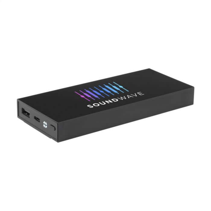 Powerbank | Aluminium recyclé | 10.000 mAh | Lightning et USB-C