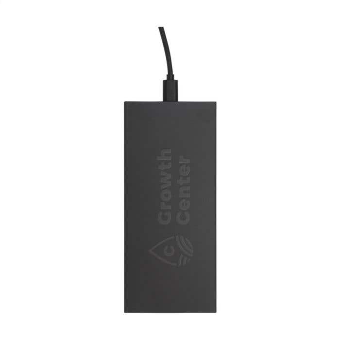 Powerbank | Aluminium recyclé | 10.000 mAh | Lightning et USB-C