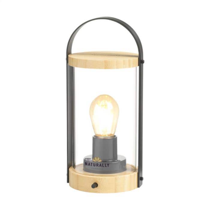 Lampe Wooosh | Bambou | Dimmable | Rechargeable
