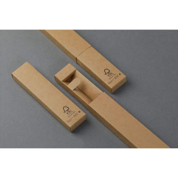 Emballage cadeau | Carton kraft | Pour 1 stylo