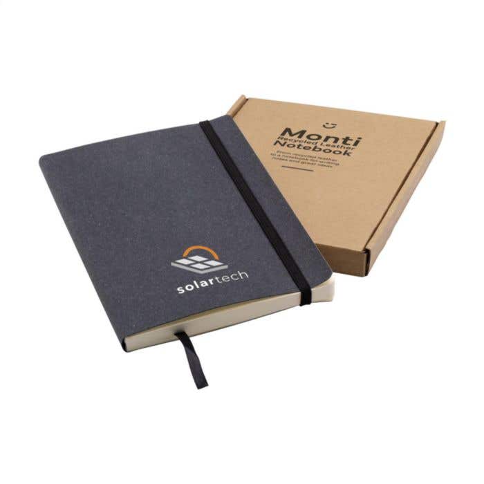 Carnet de notes | Cuir recyclé | A5 | Ligné