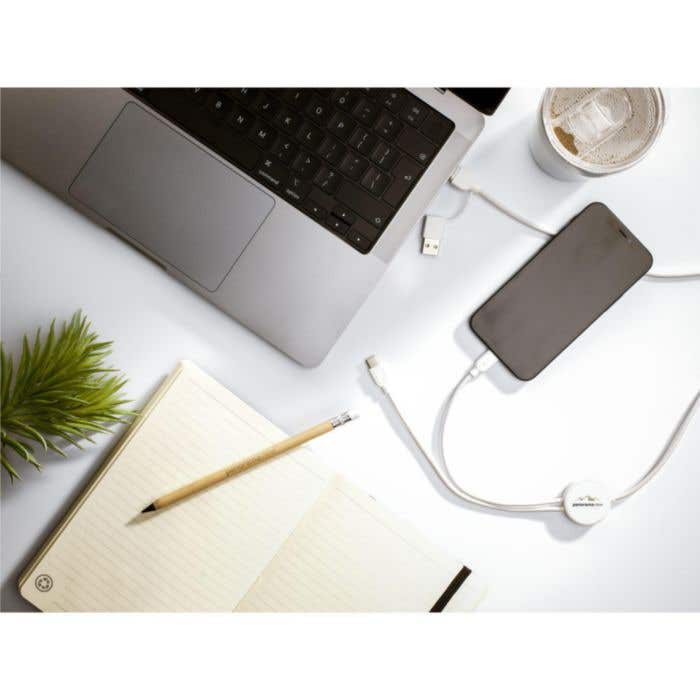 Câble de recharge | Recyclé | 120 cm | Type-C et Lightning