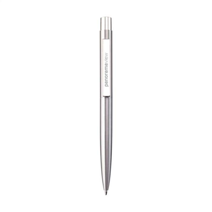 Stylo à bille | Acier inoxydable recyclé | Encre bleue