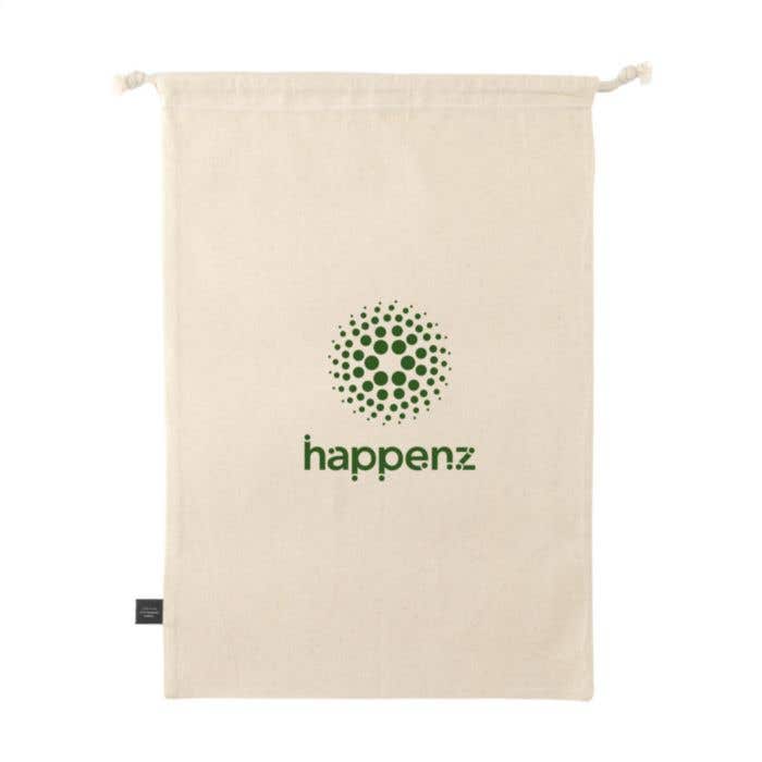 Sac cadeau | Coton recyclé | 4 l | Certifié GRS