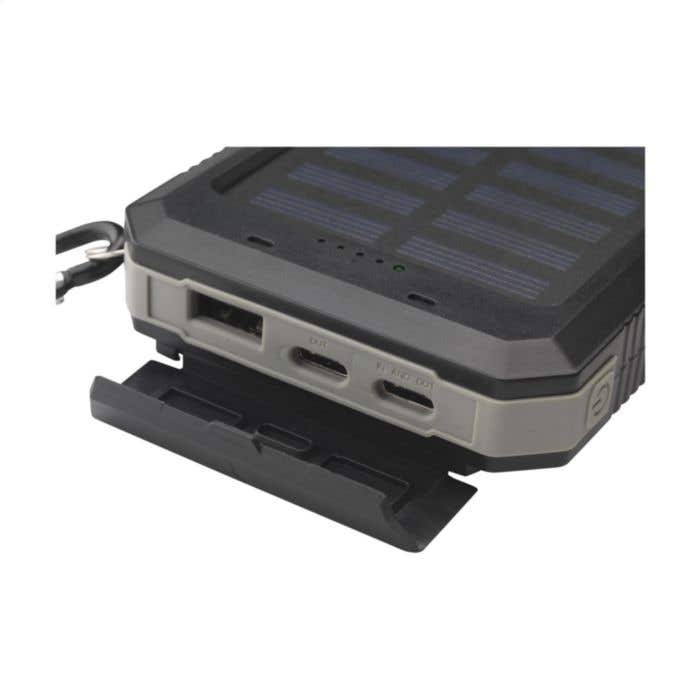 Powerbank | Recyclé | 8.000 mAh | Panneau solaire
