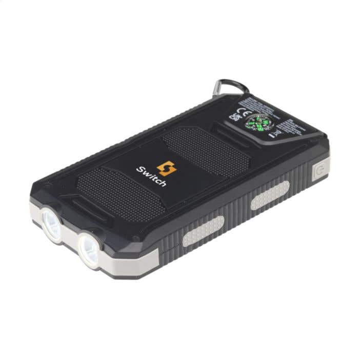 Powerbank | Recyclé | 8.000 mAh | Panneau solaire