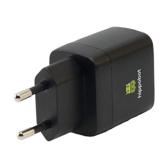 Ensemble de charge | Recyclé | 2 ports Type-C | Avec pochette