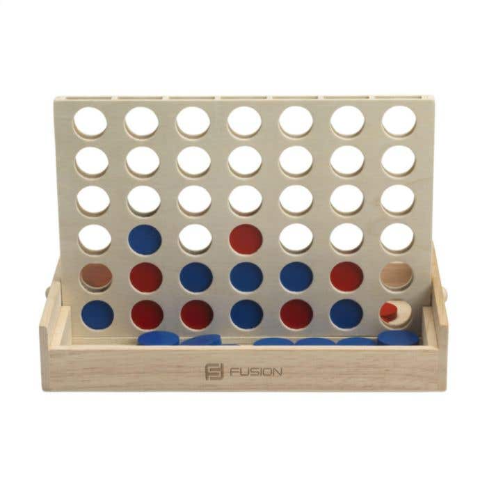 Puissance Quatre Jeu | Bois FSC® | Cadre pivotant